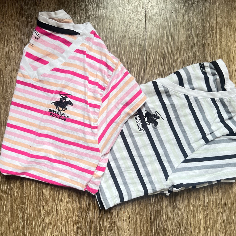 Women’s Shirts Bundle (2) Size XL Beveryl Hills Polo Club